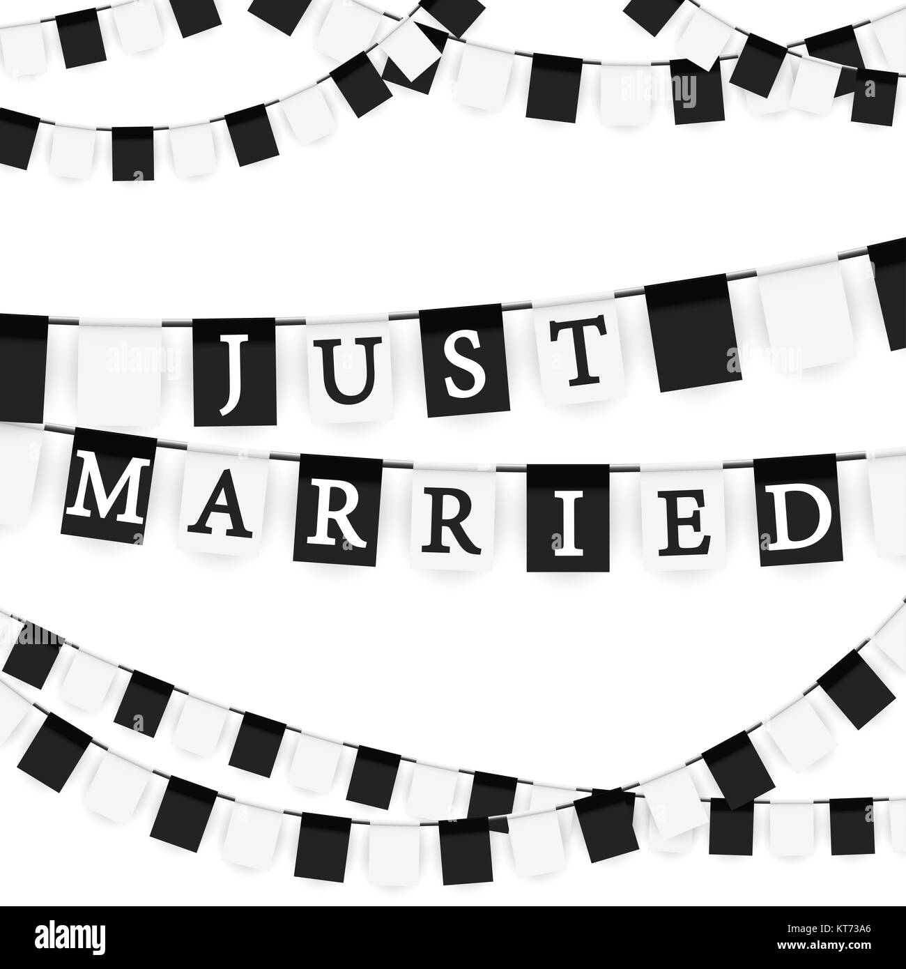 garlands for birthday Stock Photo Alamy