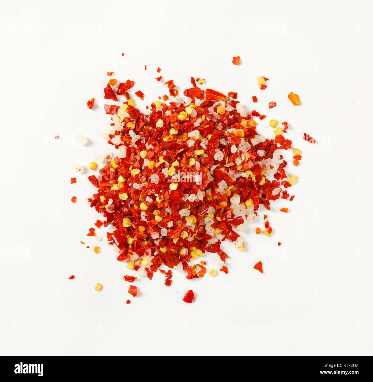 dried pepper and salt Stock Photo Alamy