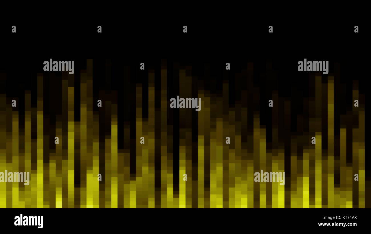 Pixel field of particular dots and vertical lines go down from up Stock ...