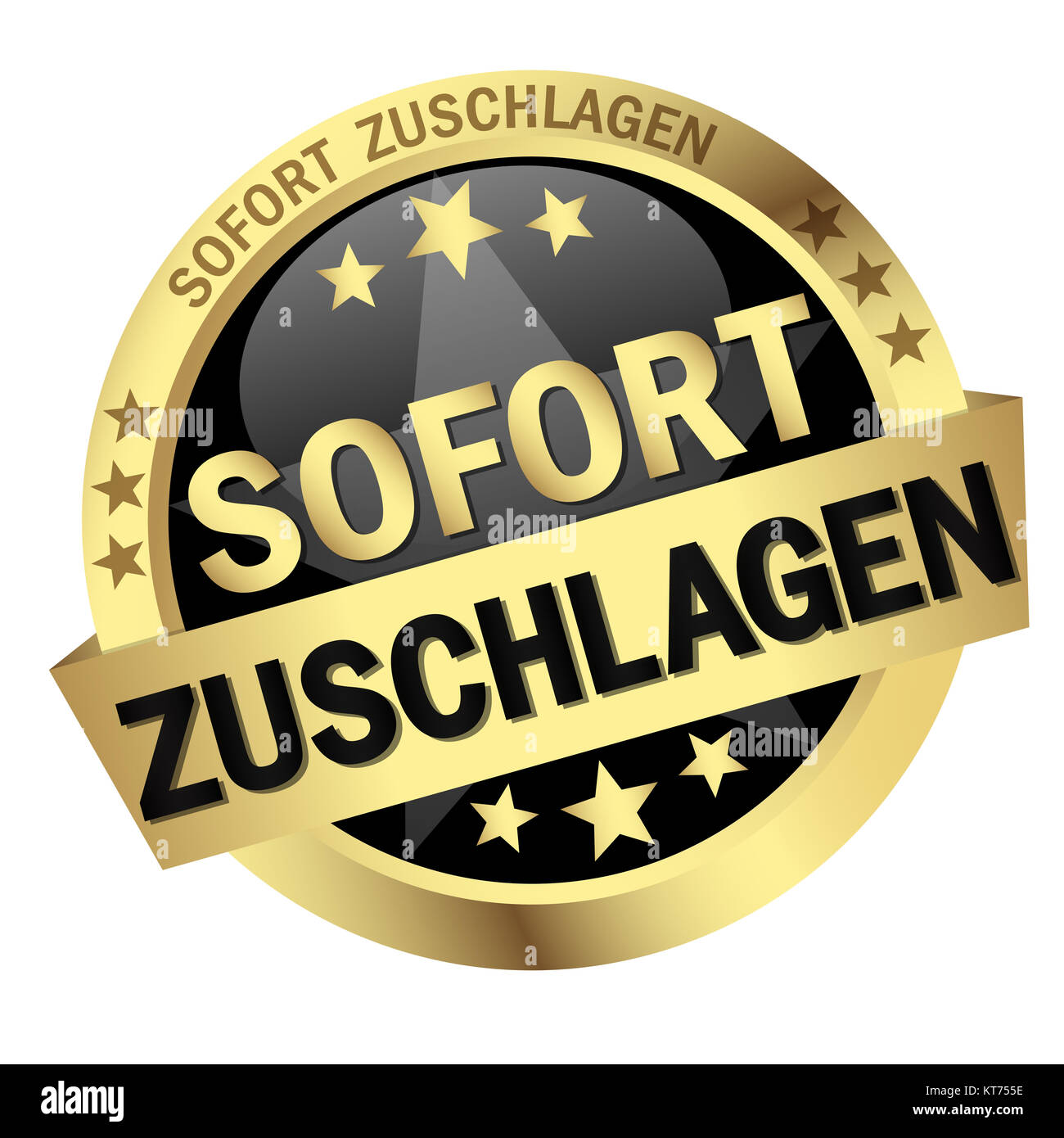 button with text instant over Stock Photo