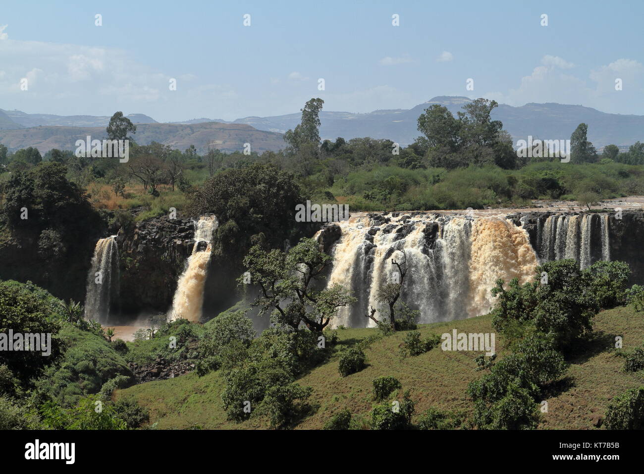 The Nile Waterfall Tisissat In Ethiopia Stock Photo - Alamy