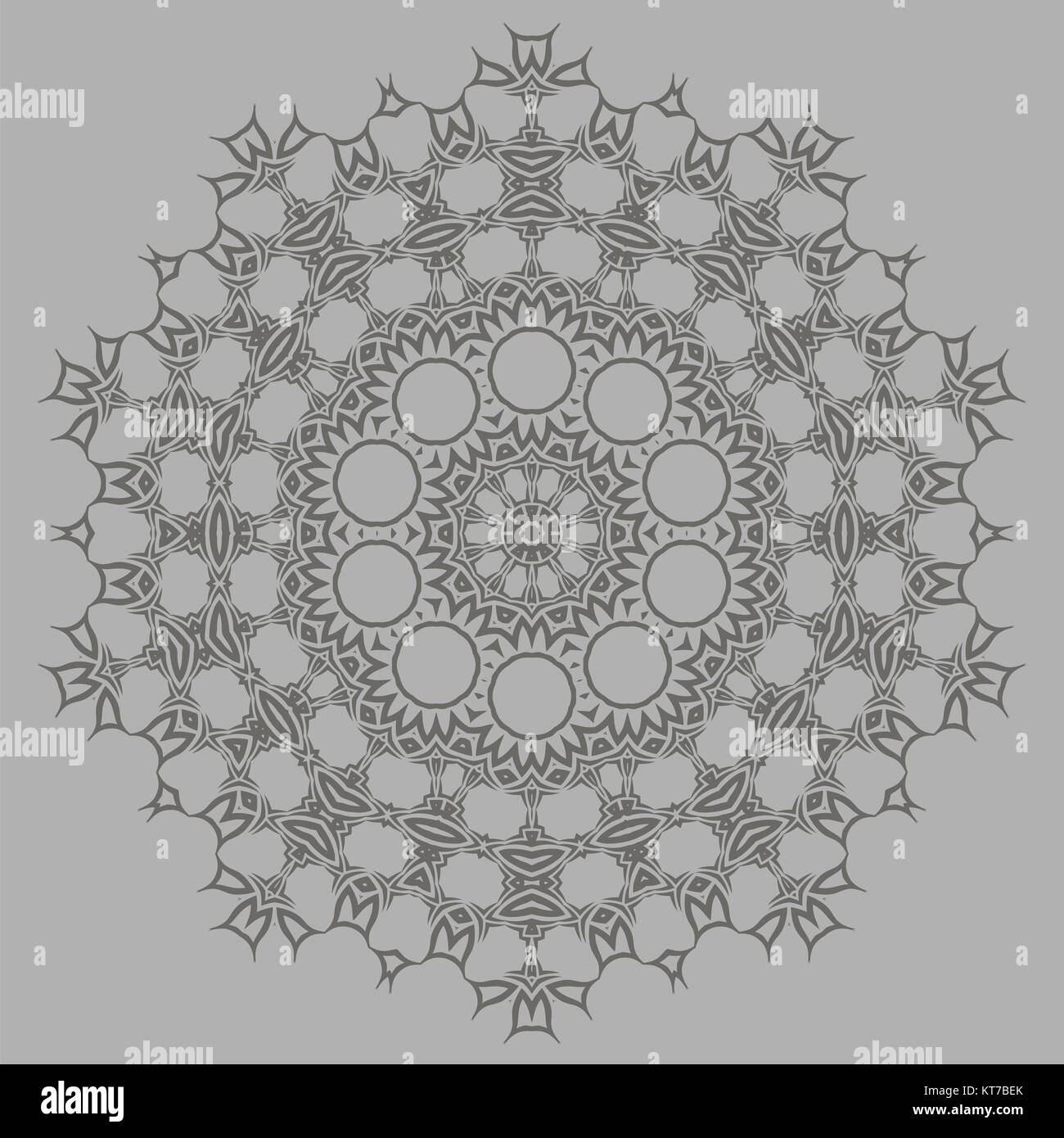 Grey Ornamental Pattern Stock Photo Alamy