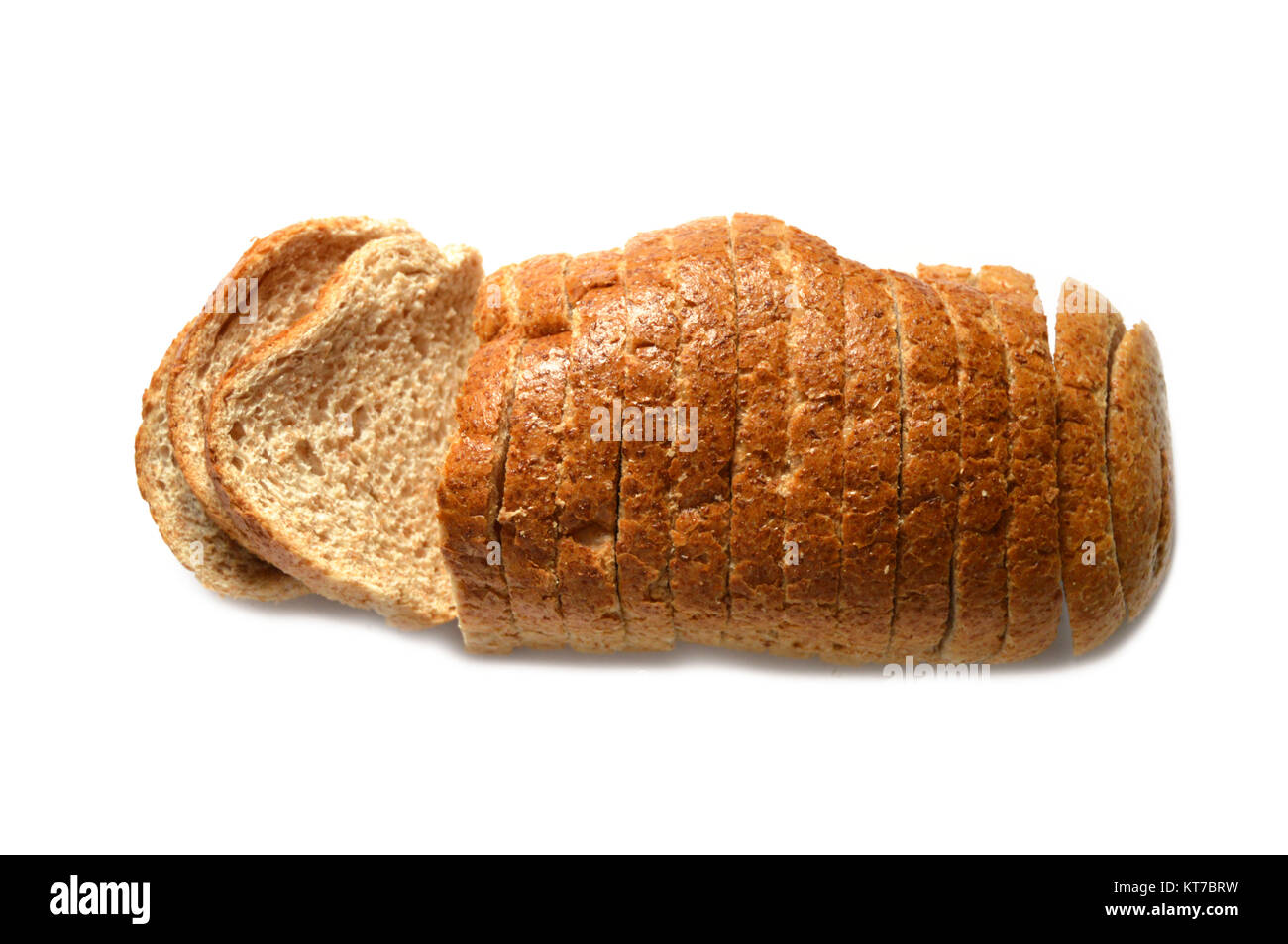 Bran bread for health, bran bread pictures, sliced bran breads, bran bread for patients Stock Photo