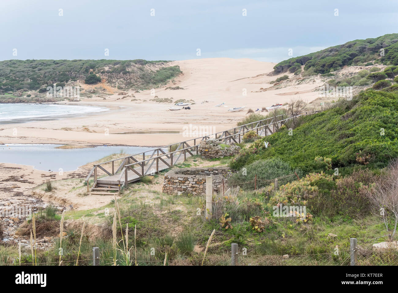 Bolonia beach dunes, Cadiz, Spain Stock Photo