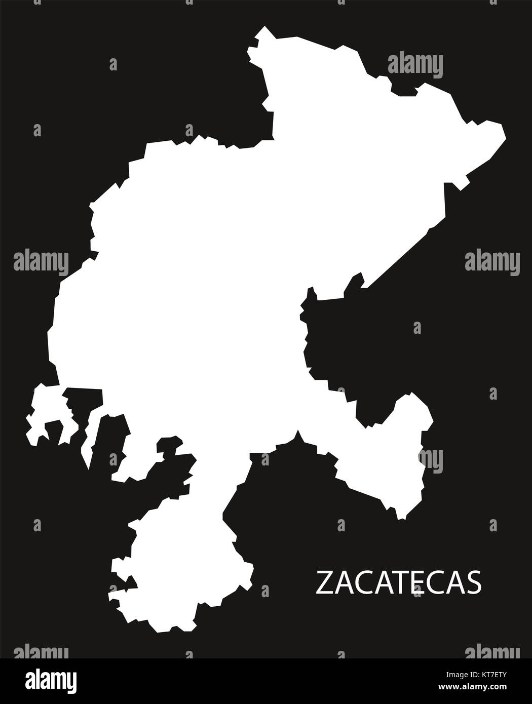 Map of zacatecas hires stock photography and images Alamy