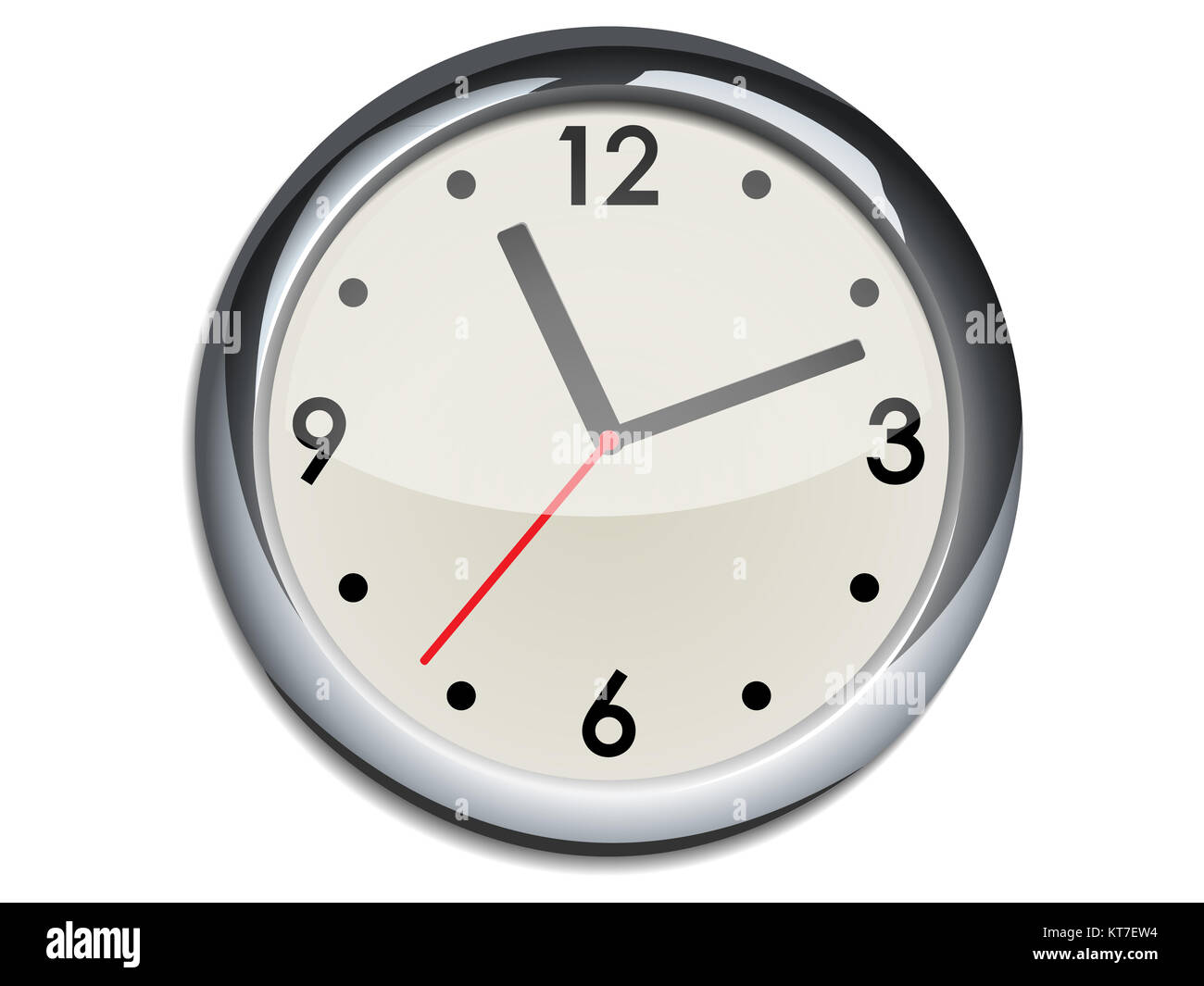 office wall clock Stock Photo Alamy