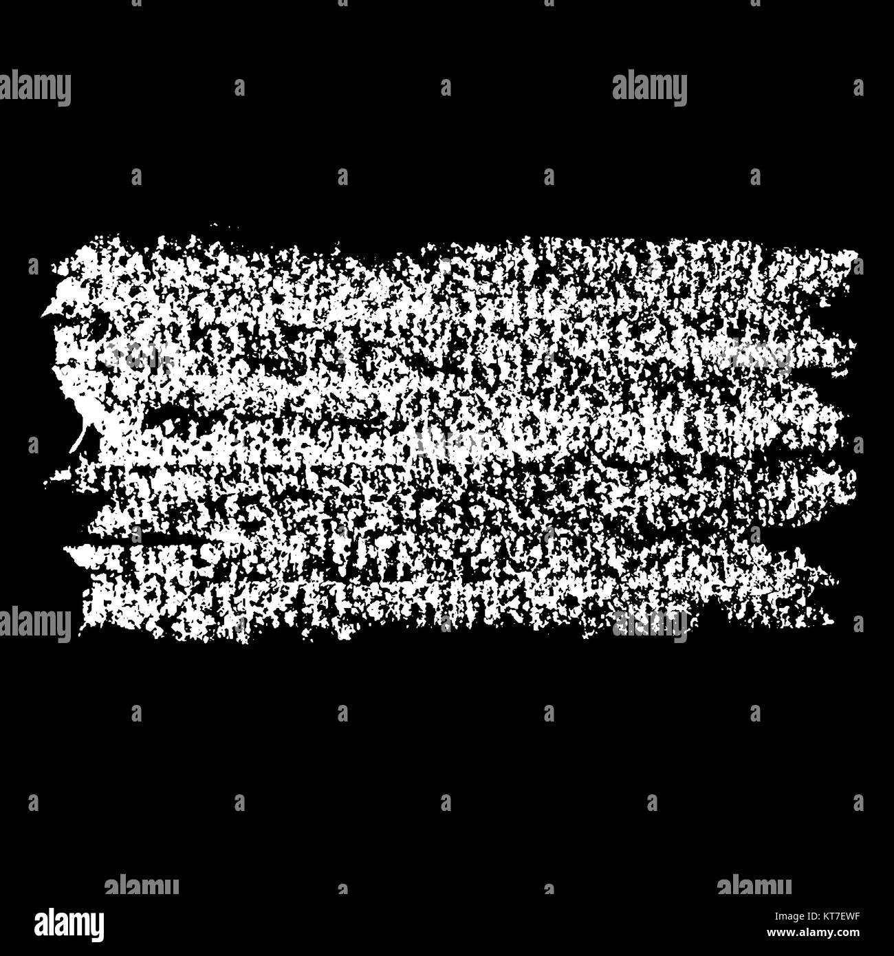 Chalk brush. Grunge element with chalk texture. Hand drawn design elements on chalkboard