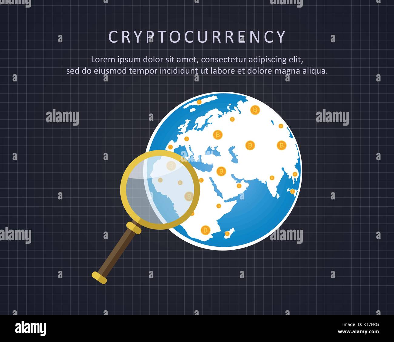 Blockchain background style collection stock Stock Vector Image & Art ...