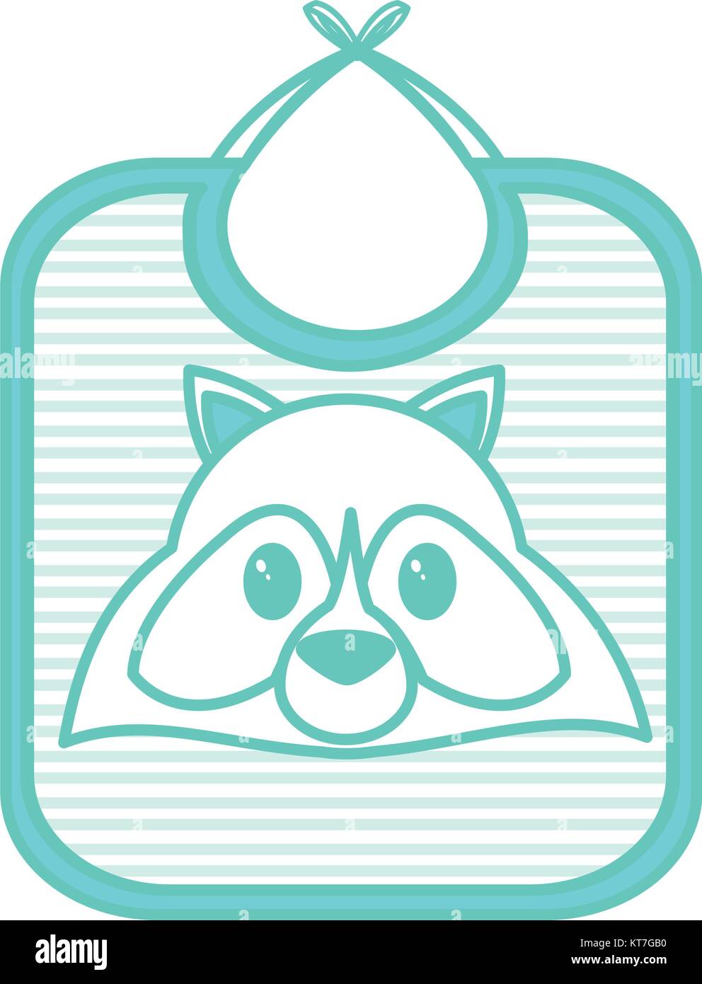 Baby bib design Stock Vector Image & Art - Alamy