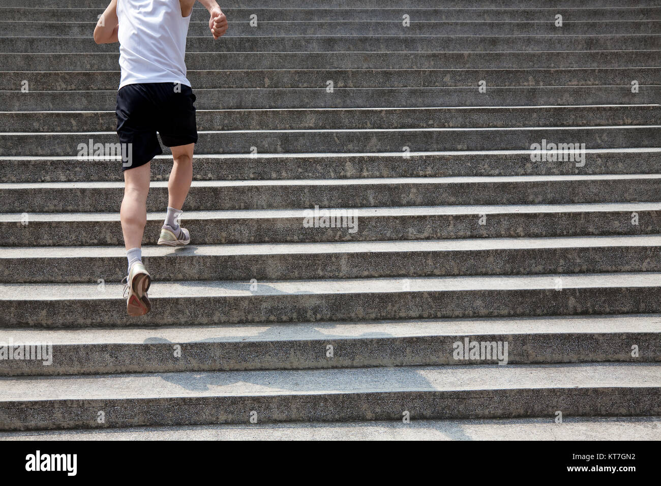 Jump up the stairs hi-res stock photography and images - Alamy