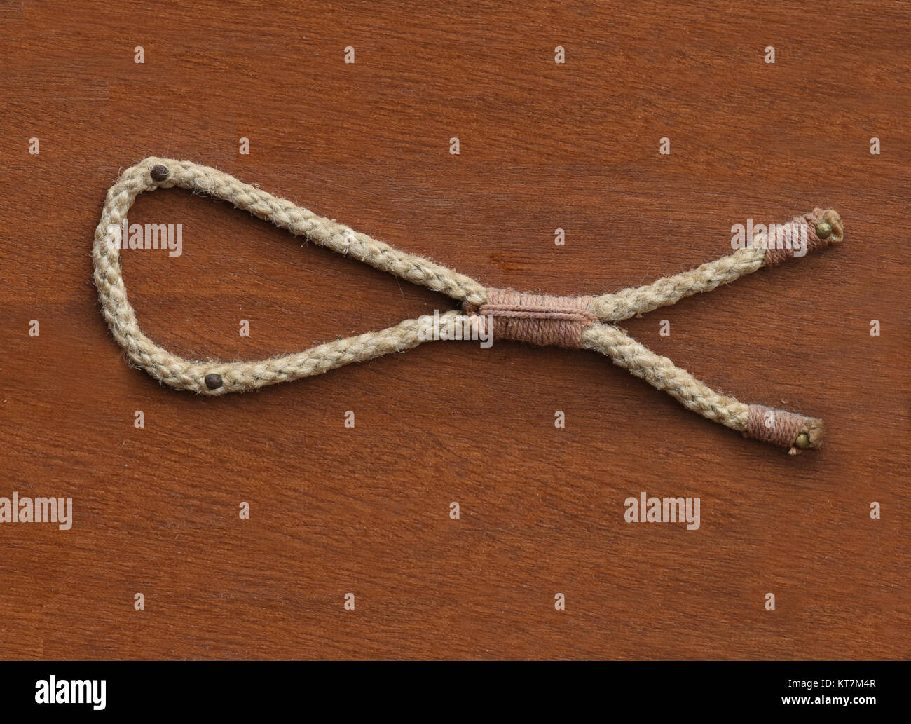 Genaehter Takling, Seemannsknoten Stock Photo - Alamy