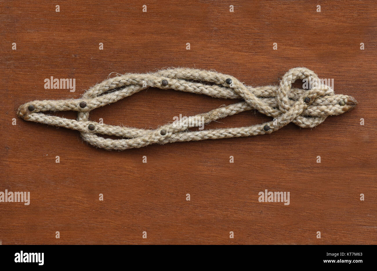 Decorative rope knots hi-res stock photography and images - Alamy