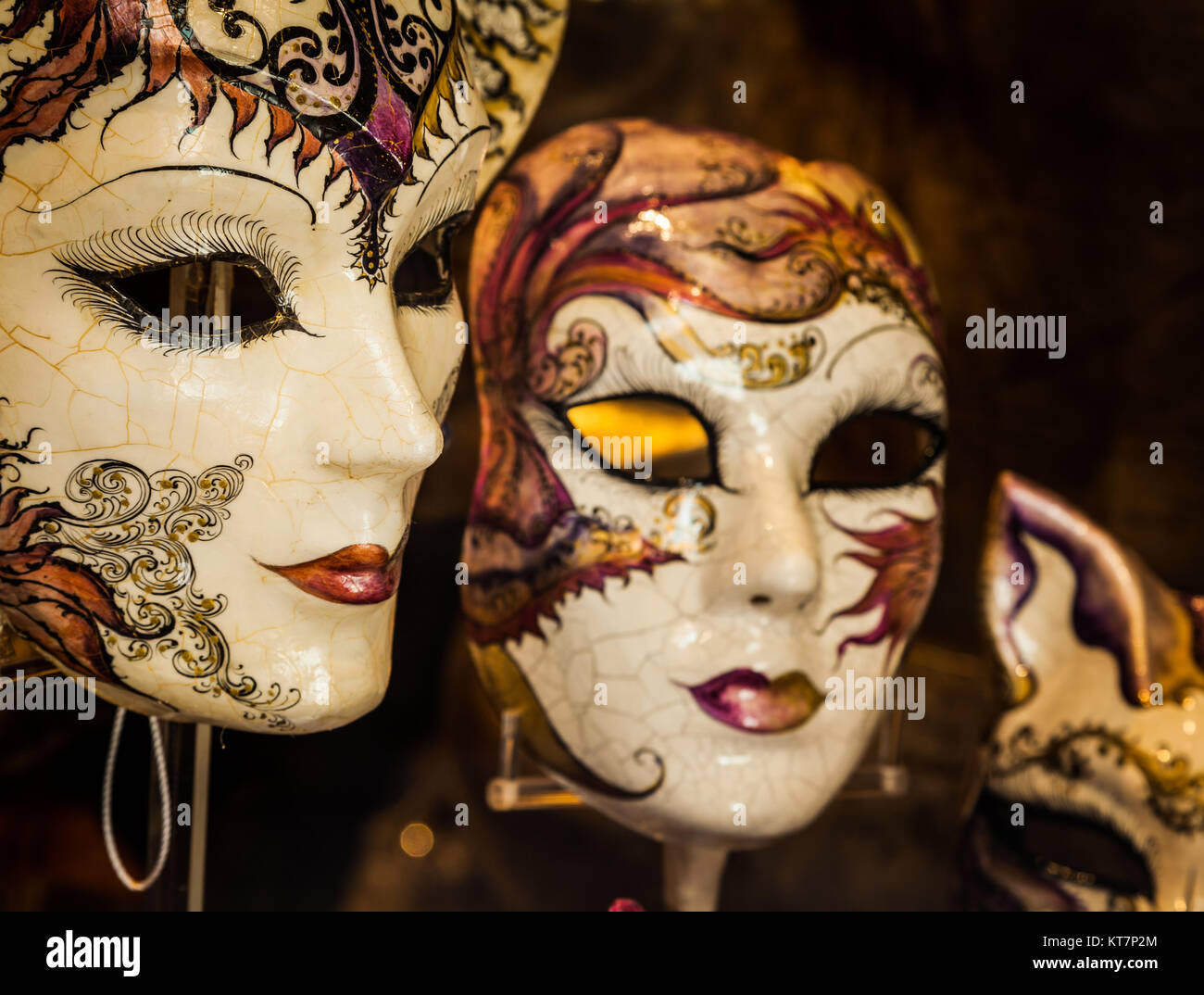 Traditional Venetian Mask Stock Photo