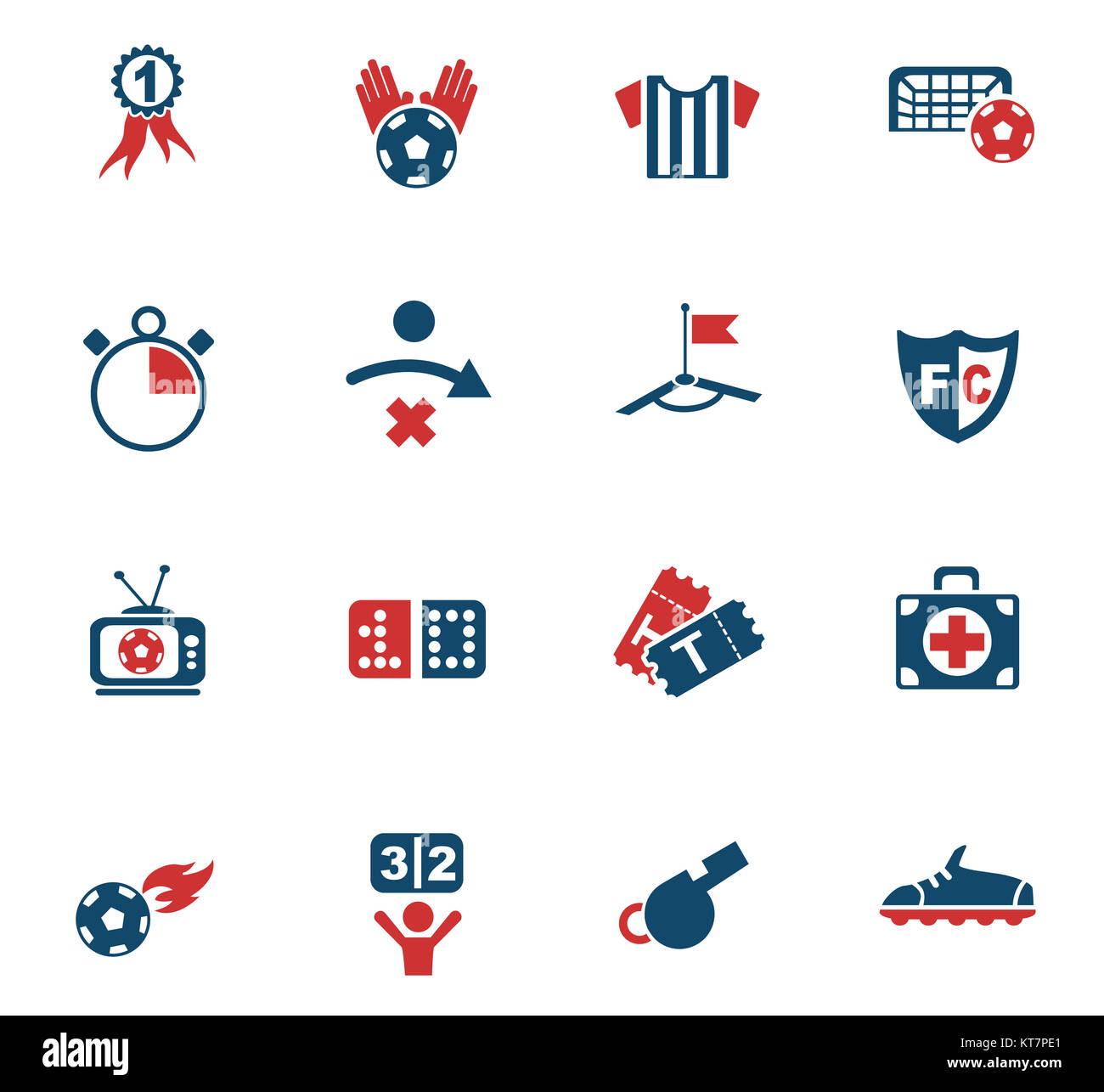 football icon set Stock Photo Alamy