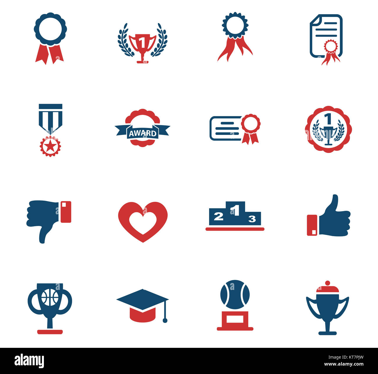 award icon set Stock Photo - Alamy
