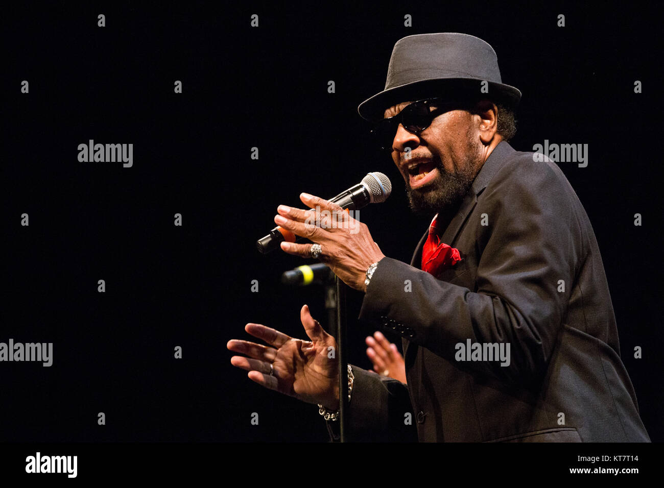 Norway, Oslo – August 24, 2017. The American soul singer and songwriter ...