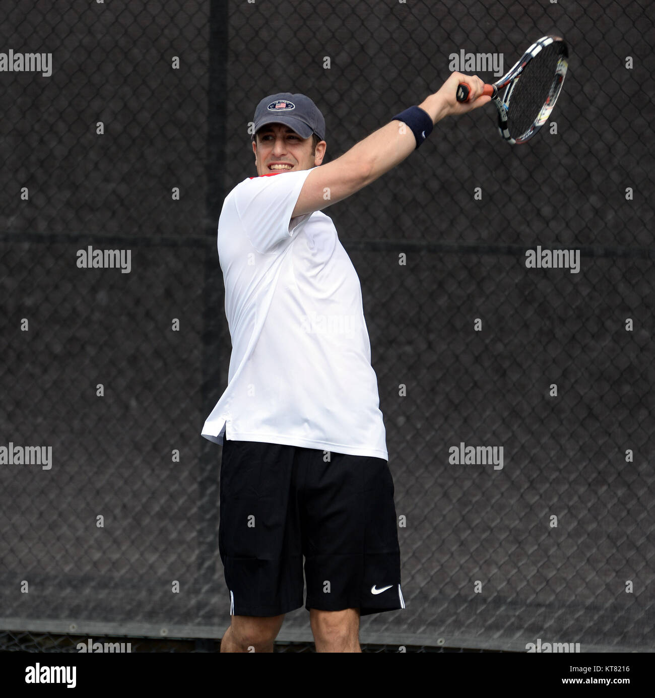 BOCA RATON, FL NOVEMBER 20 Jason Biggs playing Tennis at The Boca