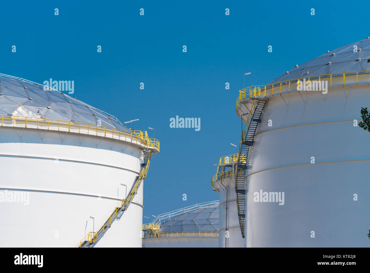 oil storage in the port of amsterdam Stock Photo - Alamy