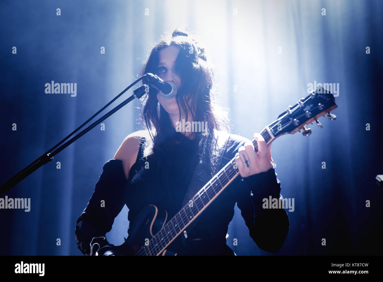 The American singer, songwriter and musician Chelsea Wolfe performs a