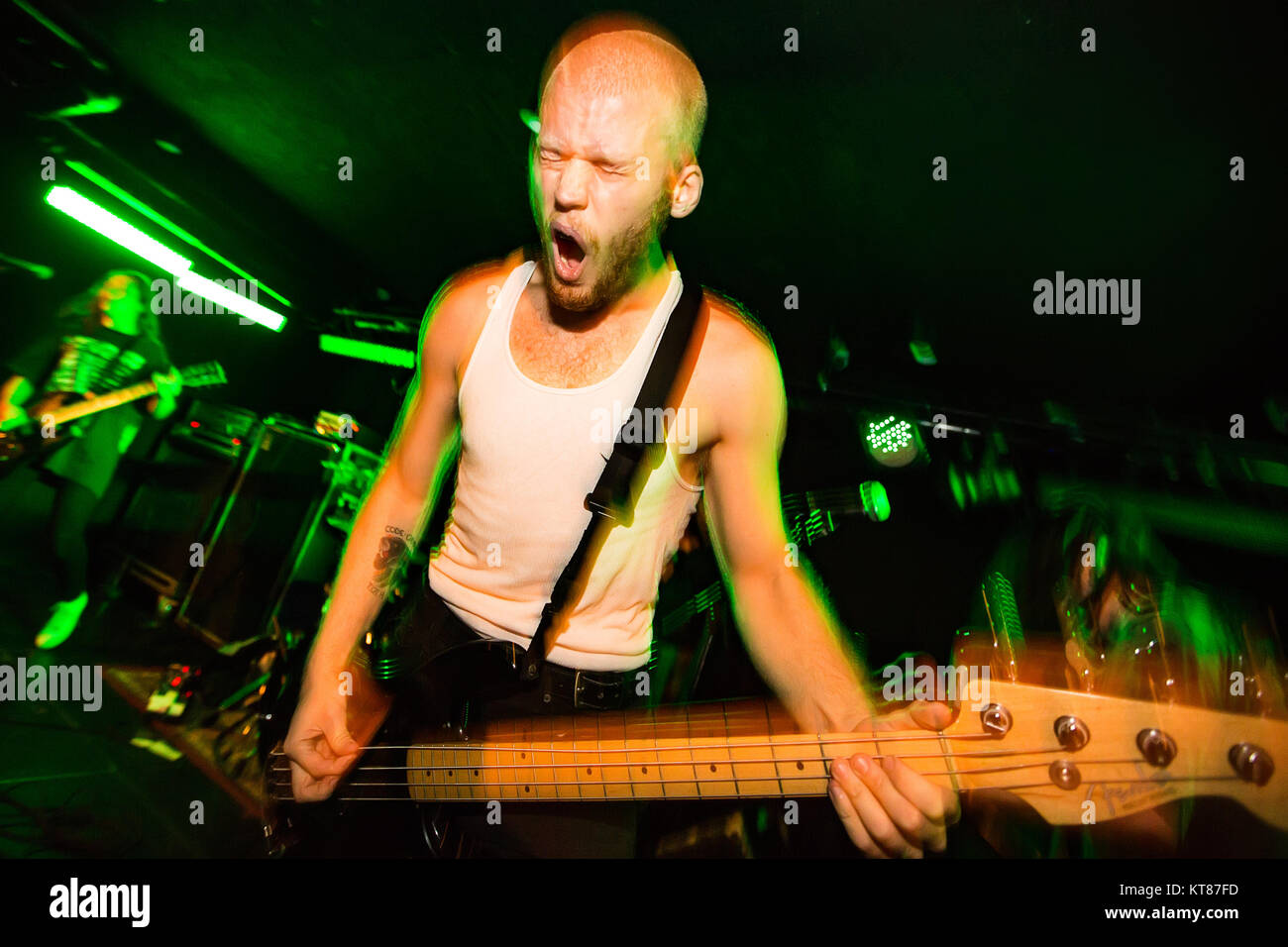 The American Metalcore Band Code Orange Performs A Live Concert At