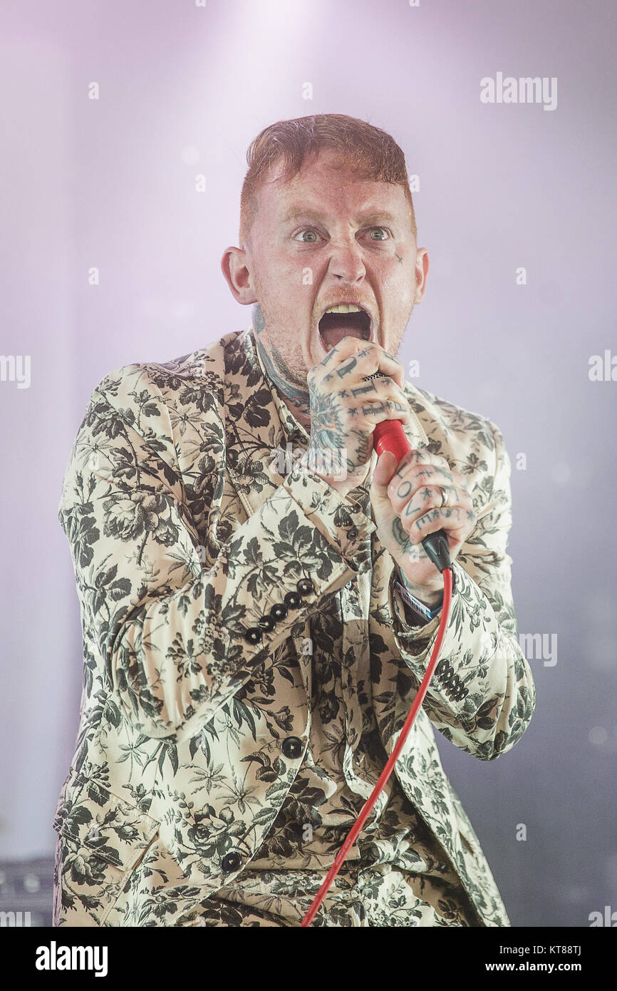 The English band Frank Carter & The Rattlesnakes perform a live concert ...