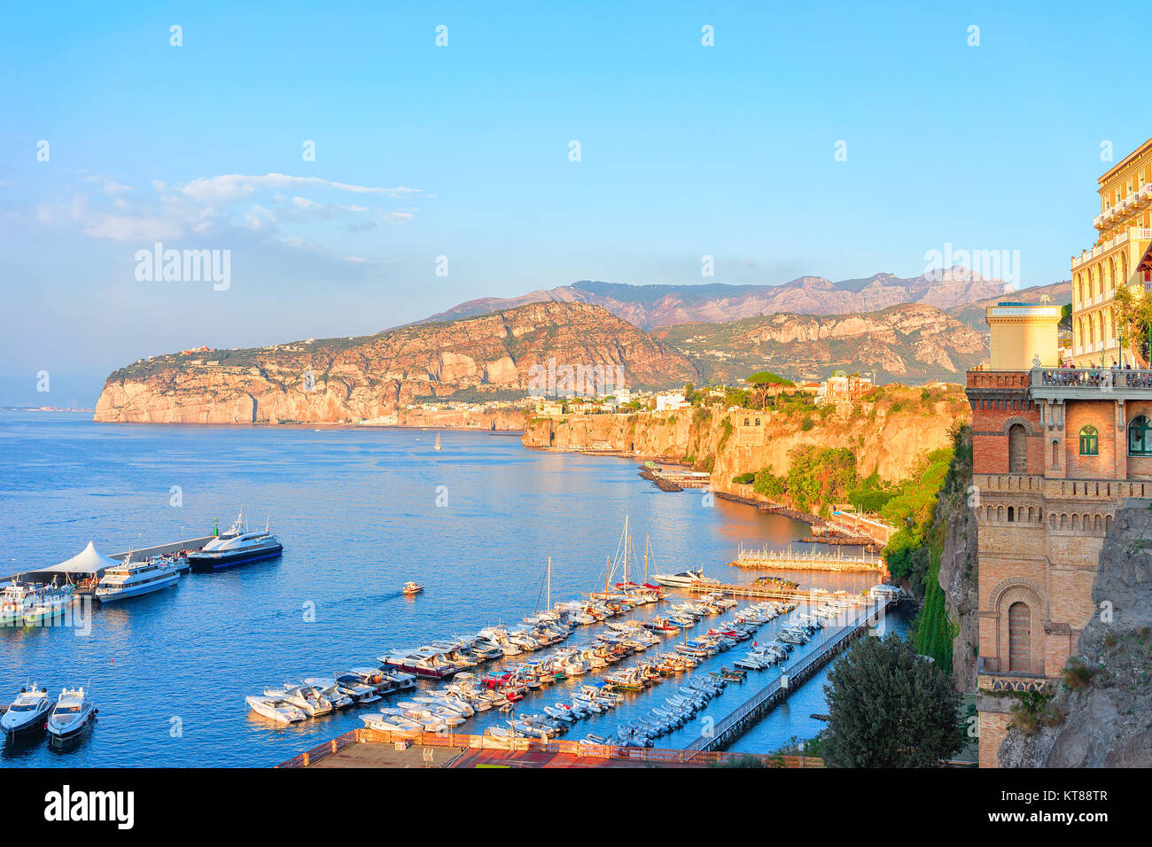 Amalfi coast sunset cruise hi-res stock photography and images - Alamy