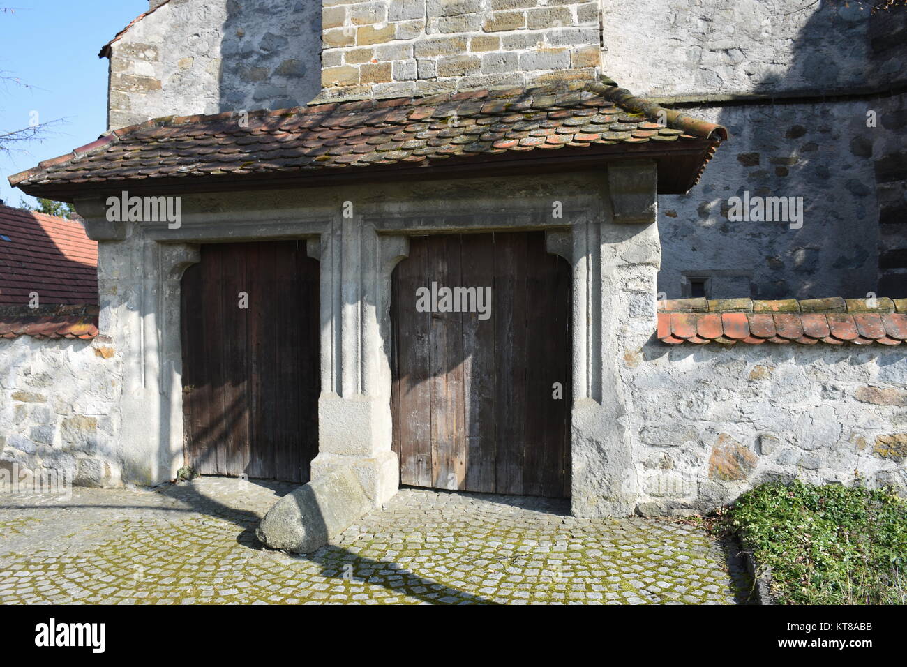 niederzirking,st. mary's church,pilgrimage church,assumption,ried in the riedmark,source sanctuary,middle ages Stock Photo