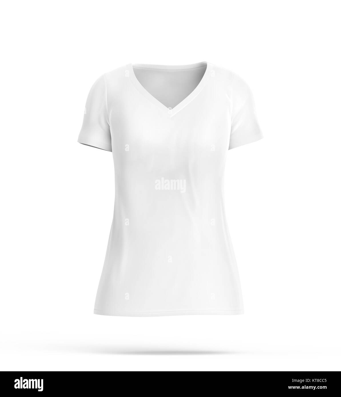 White v neck t shirt hi-res stock photography and images - Page 2 - Alamy