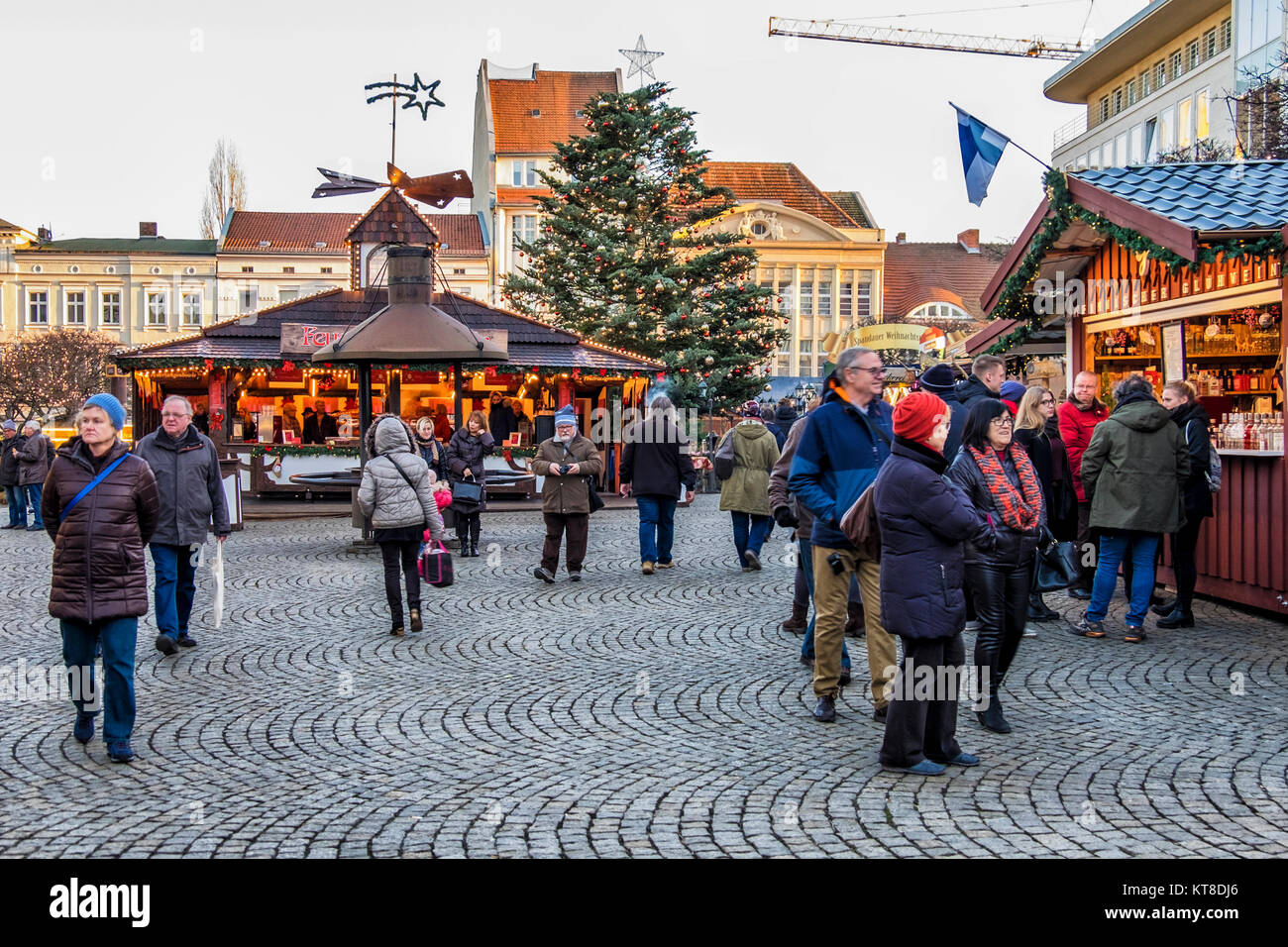 Berlin Spandau.People enjoy typical Traditional German Christmas ...