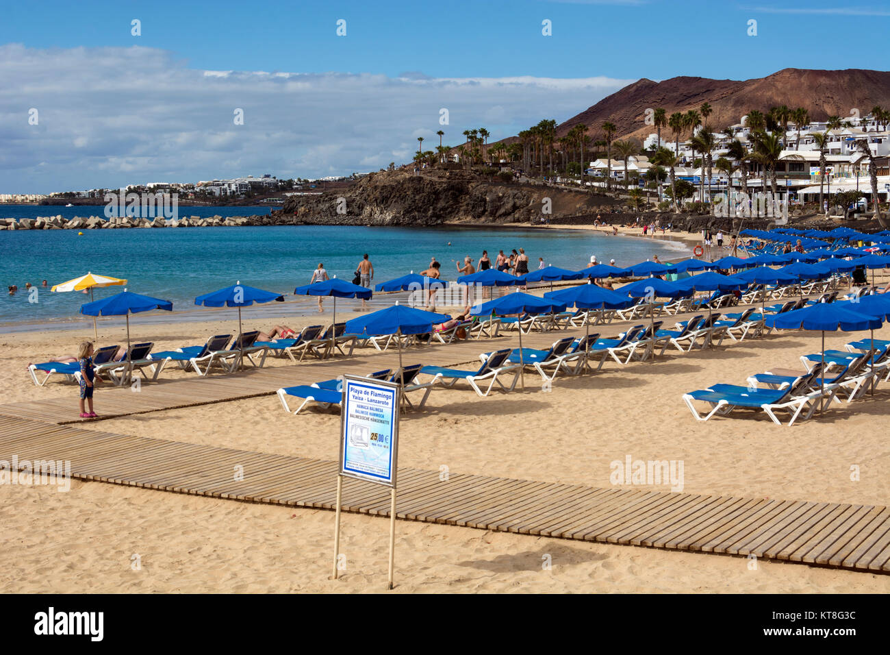 Playa Flamingo Beach Playa Blanca Lanzarote Canary Islands
