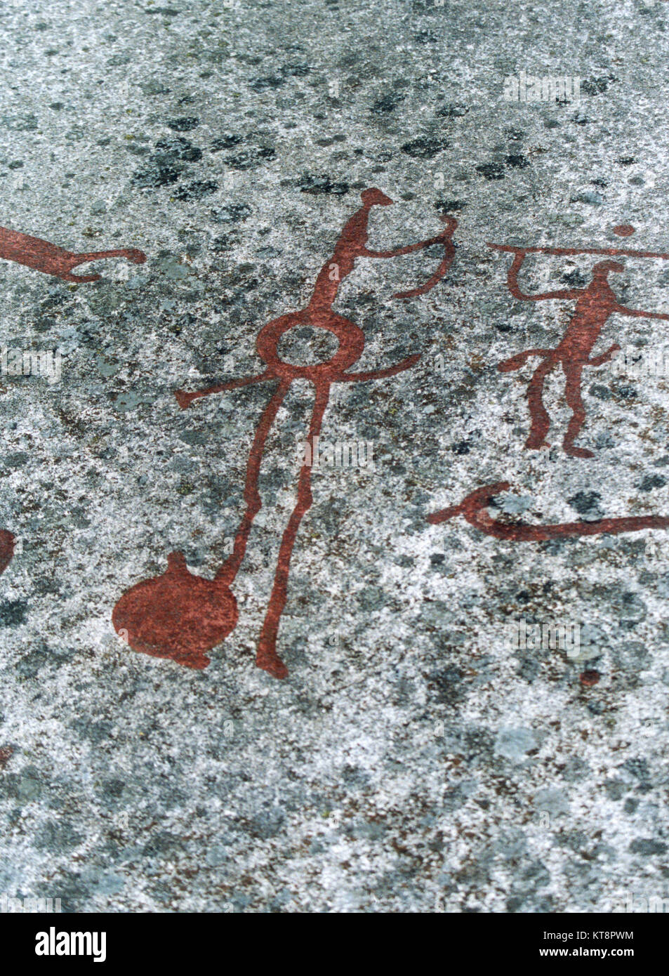 CARVINGS at Tanum Bohuslän Sweden 2013 Stock Photo