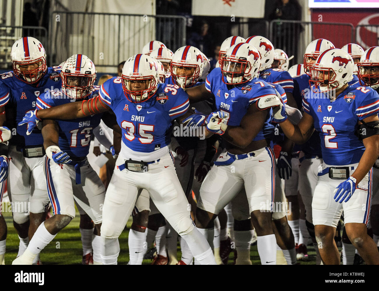 SMU Mustangs NCAA Game Worn WAC Football Jersey