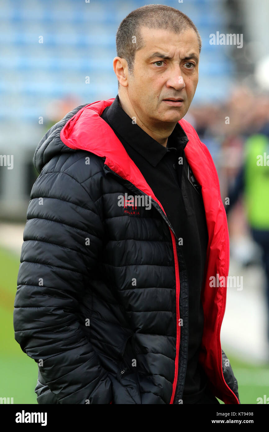 Castres (France) Nov,25th 2017 French Rugby Championship TOP 14  season 2017-2018 Castres Olympique against RC Toulon Mourad  BOUDJELLAL President of RCT TOULON   Credit: Sebastien Lapeyrere/Alamy Live News. Stock Photo