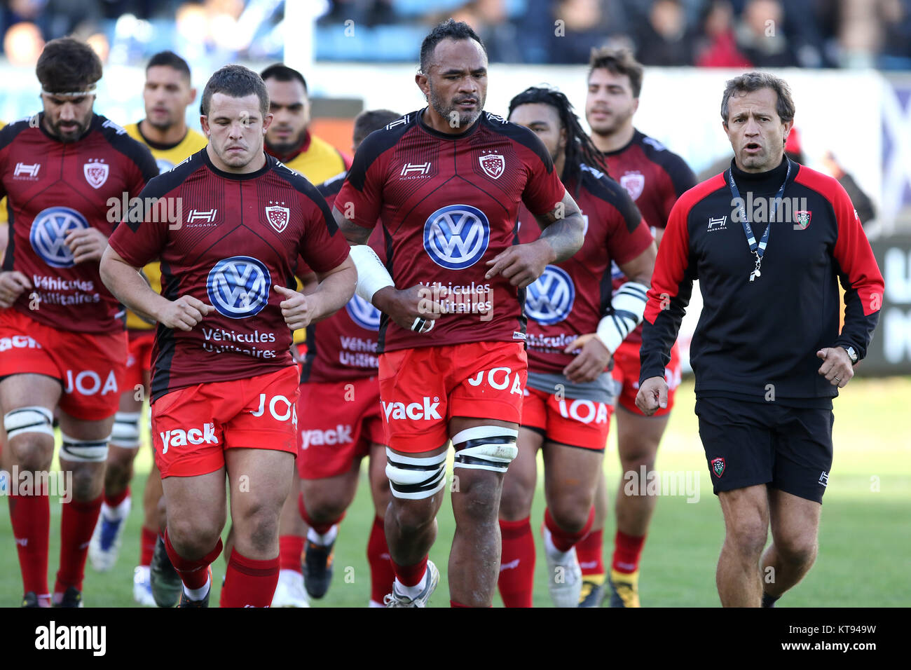 Castres (France) Nov,25th 2017 French Rugby Championship TOP 14  season 2017-2018 Castres Olympique against RC Toulon Manager of RCT Fabien GALTHIE Credit: Sebastien Lapeyrere/Alamy Live News. Stock Photo