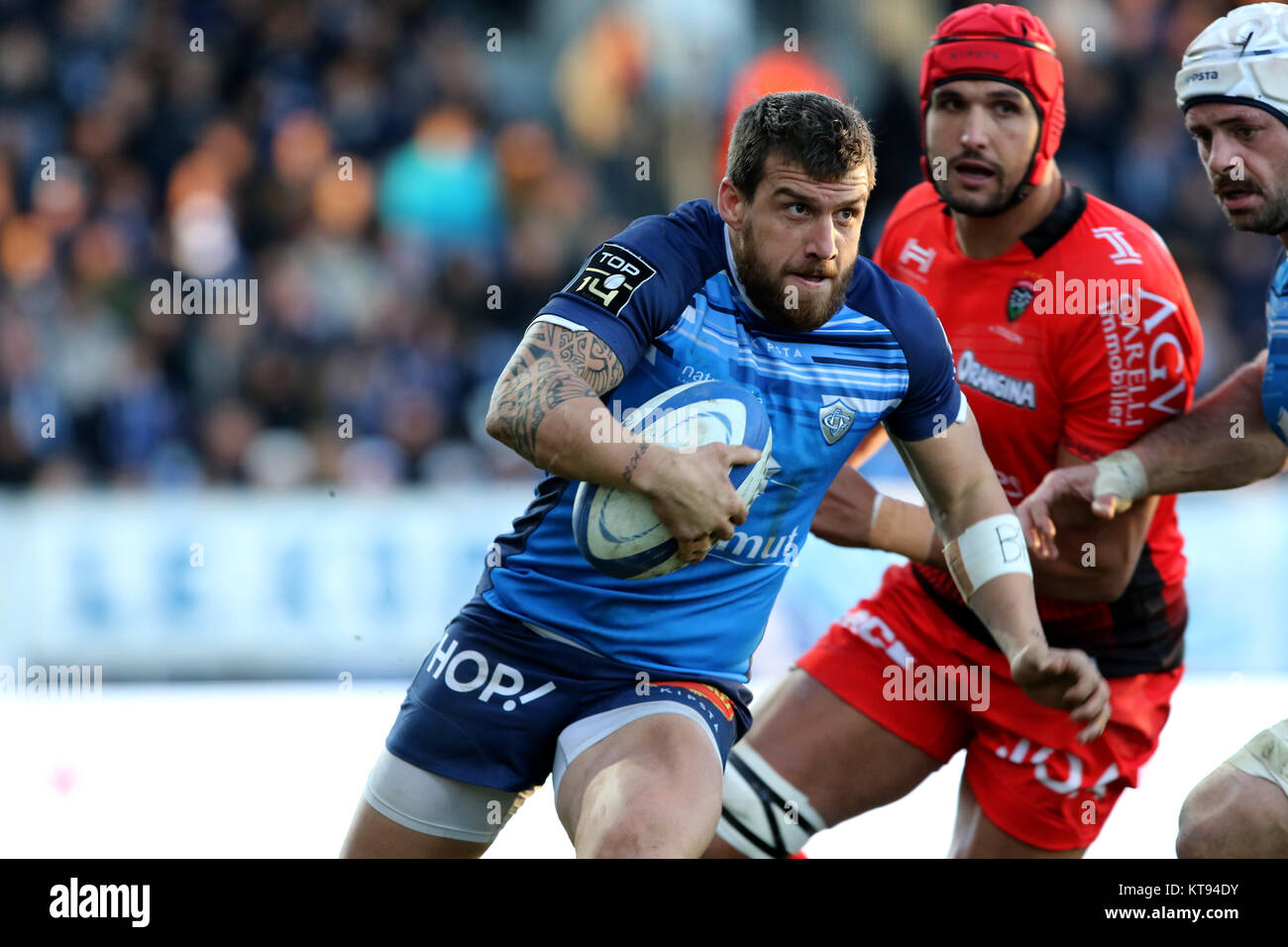 Castres (France) Nov,25th 2017 French Rugby Championship TOP 14 season 2017-2018  Castres Olympique against RC Toulon JULIEN CAMINATI Credit: Sebastien  Lapeyrere/Alamy Live News Stock Photo - Alamy