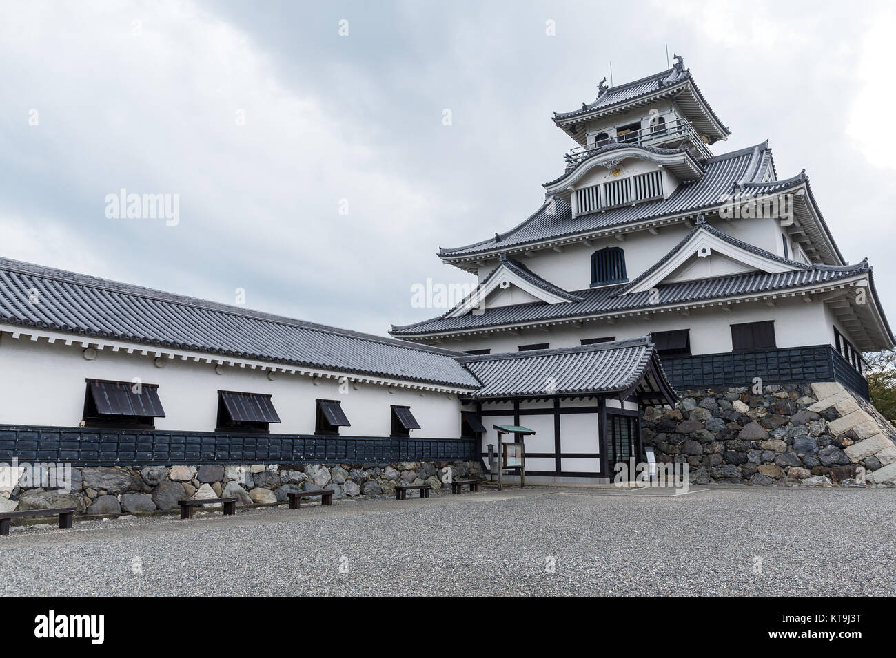 Japanese Nagahama Castle Stock Photo Alamy