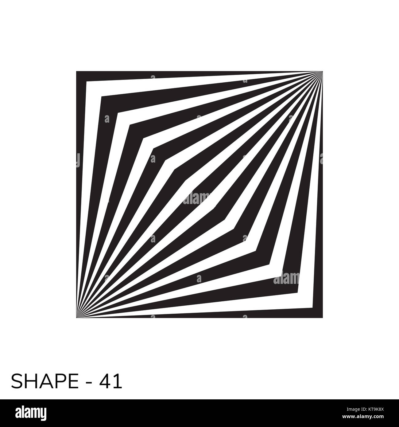 Simple Geometric Shape Stock Photo
