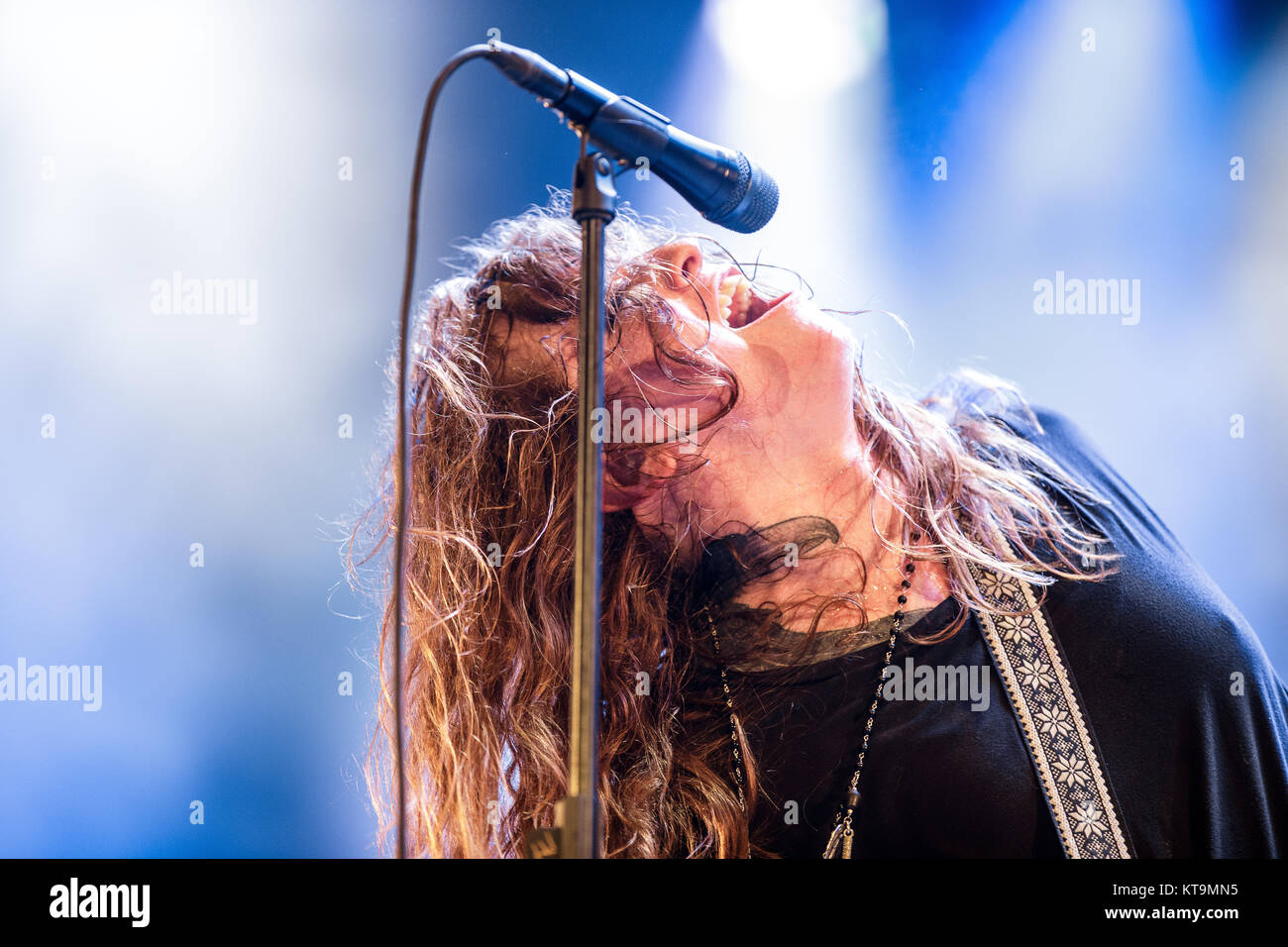 The American punk rock band Against Me performs a live concert during ...
