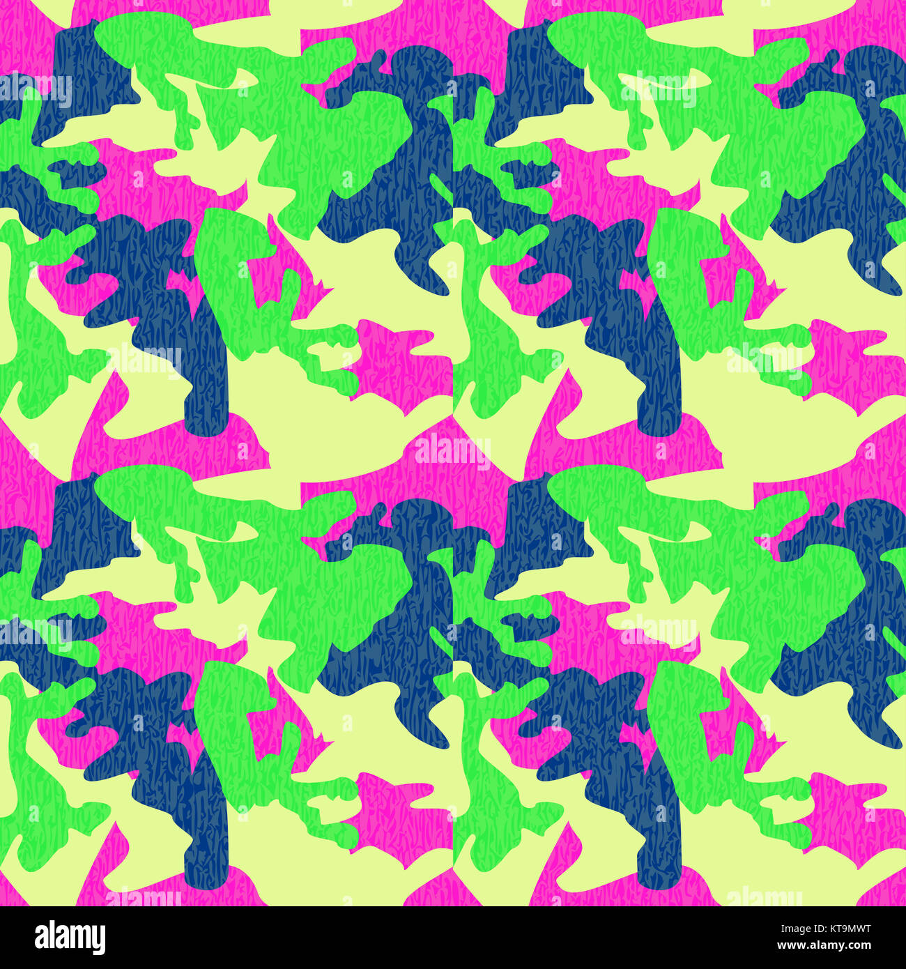 Camouflage pattern background seamless vector illustration. Clas Stock ...