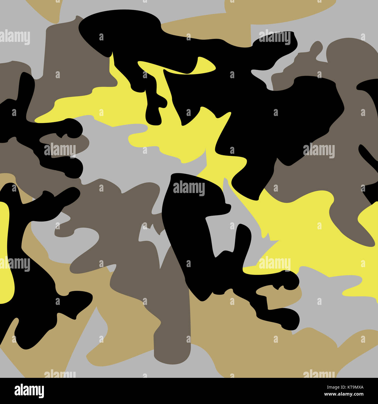 Camouflage pattern background seamless vector illustration. Clas Stock ...