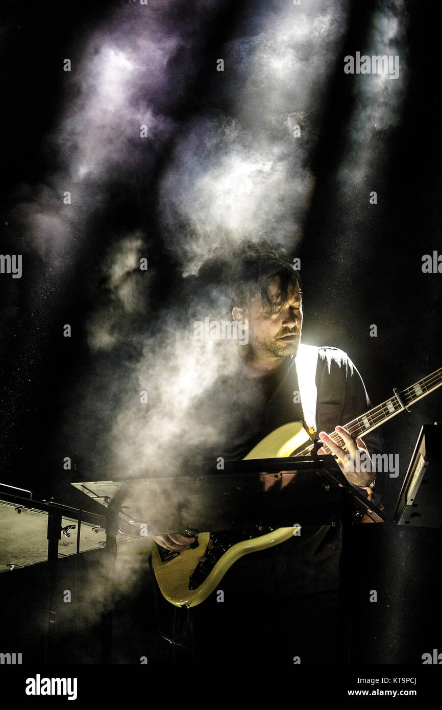 The British musician, DJ and music producer Bonobo performs a live