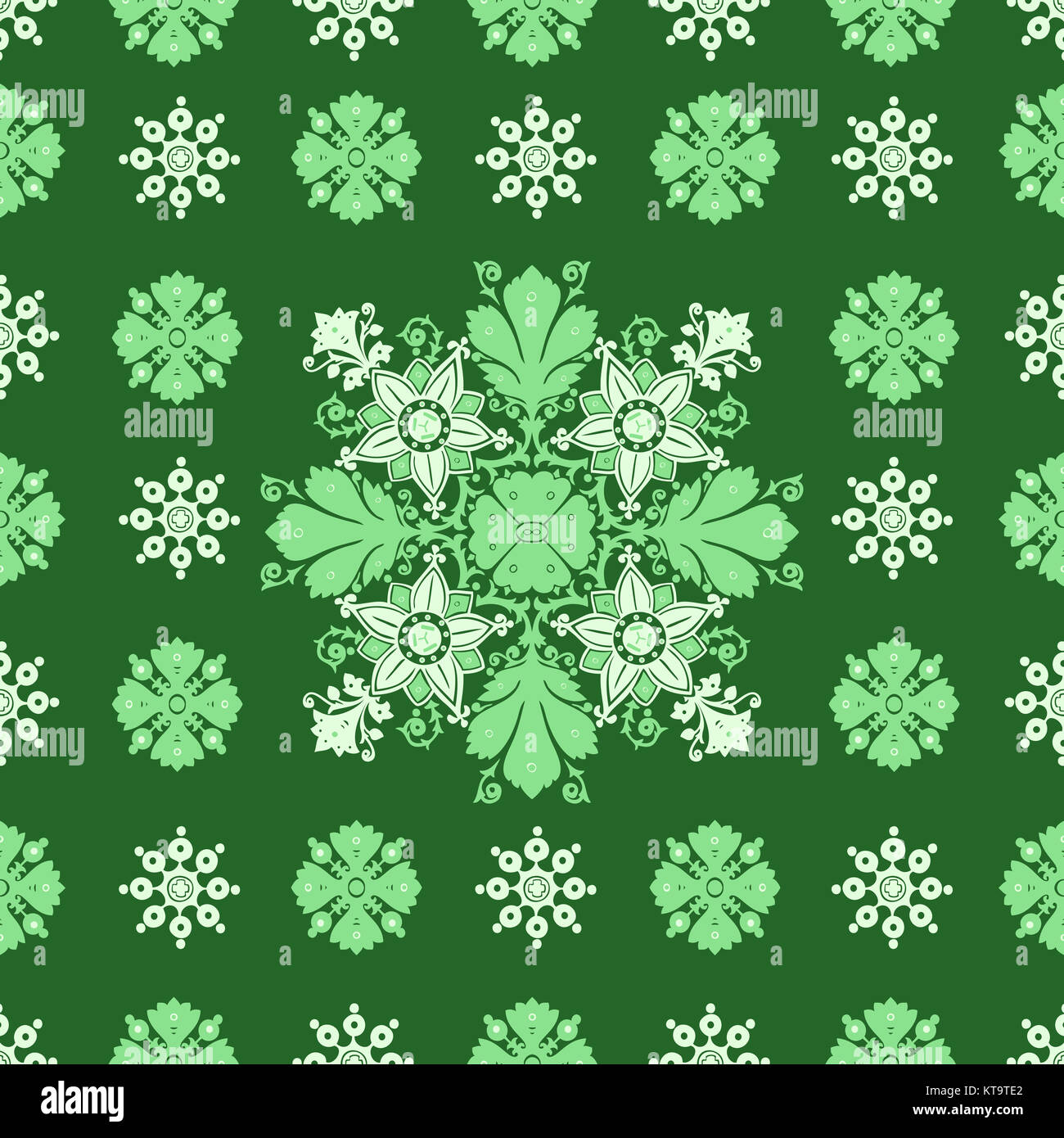 Wrapping Wallpaper Floral Seamless Tile For Website Vector