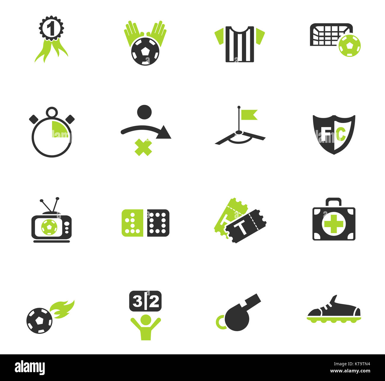 football icon set Stock Photo Alamy