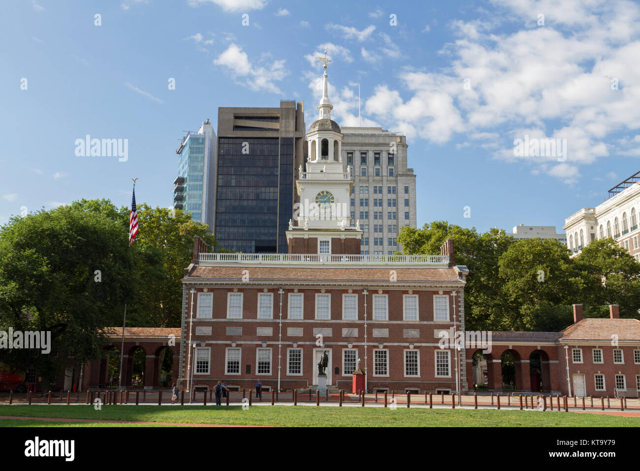 Independence Hall clock tower, Philadelphia, Pennsylvania, United