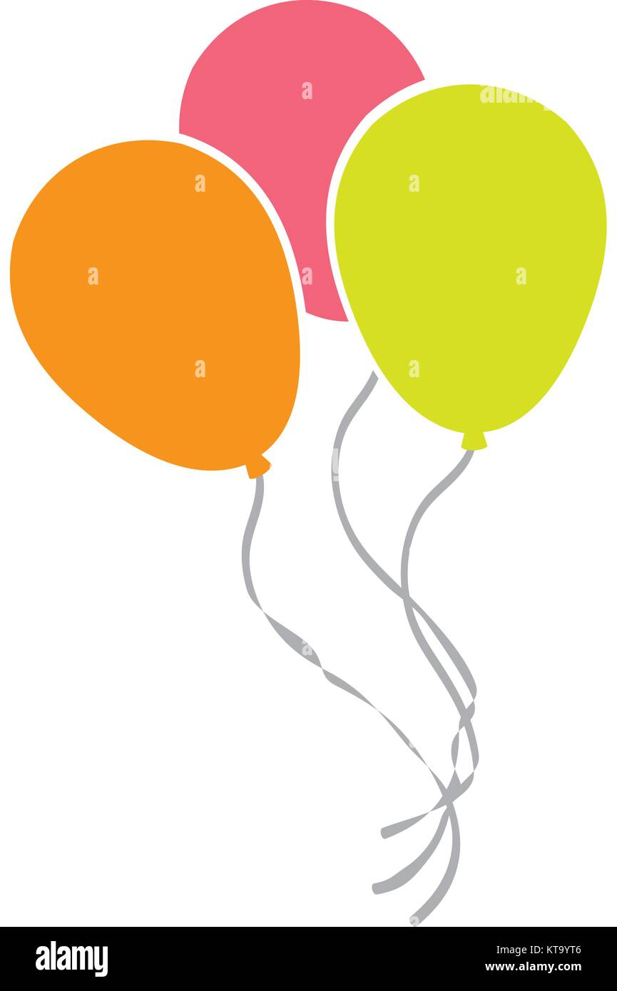 Isolated balloon design Stock Vector Image & Art - Alamy