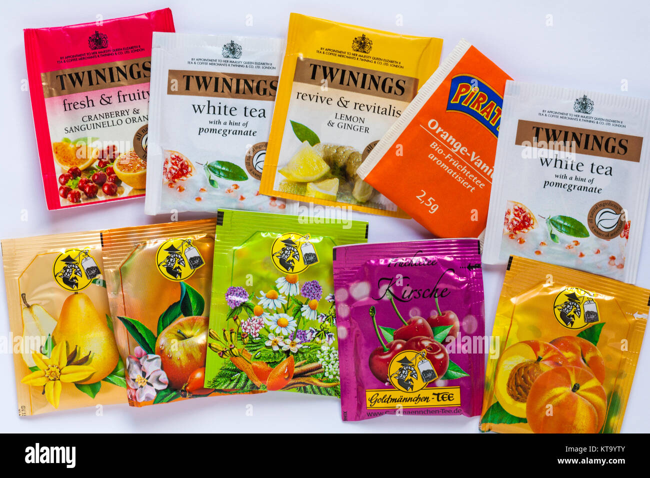 6rasa Assorted Herbal Tea  Green Tea Selection Box 6 Flavors 30 Tea