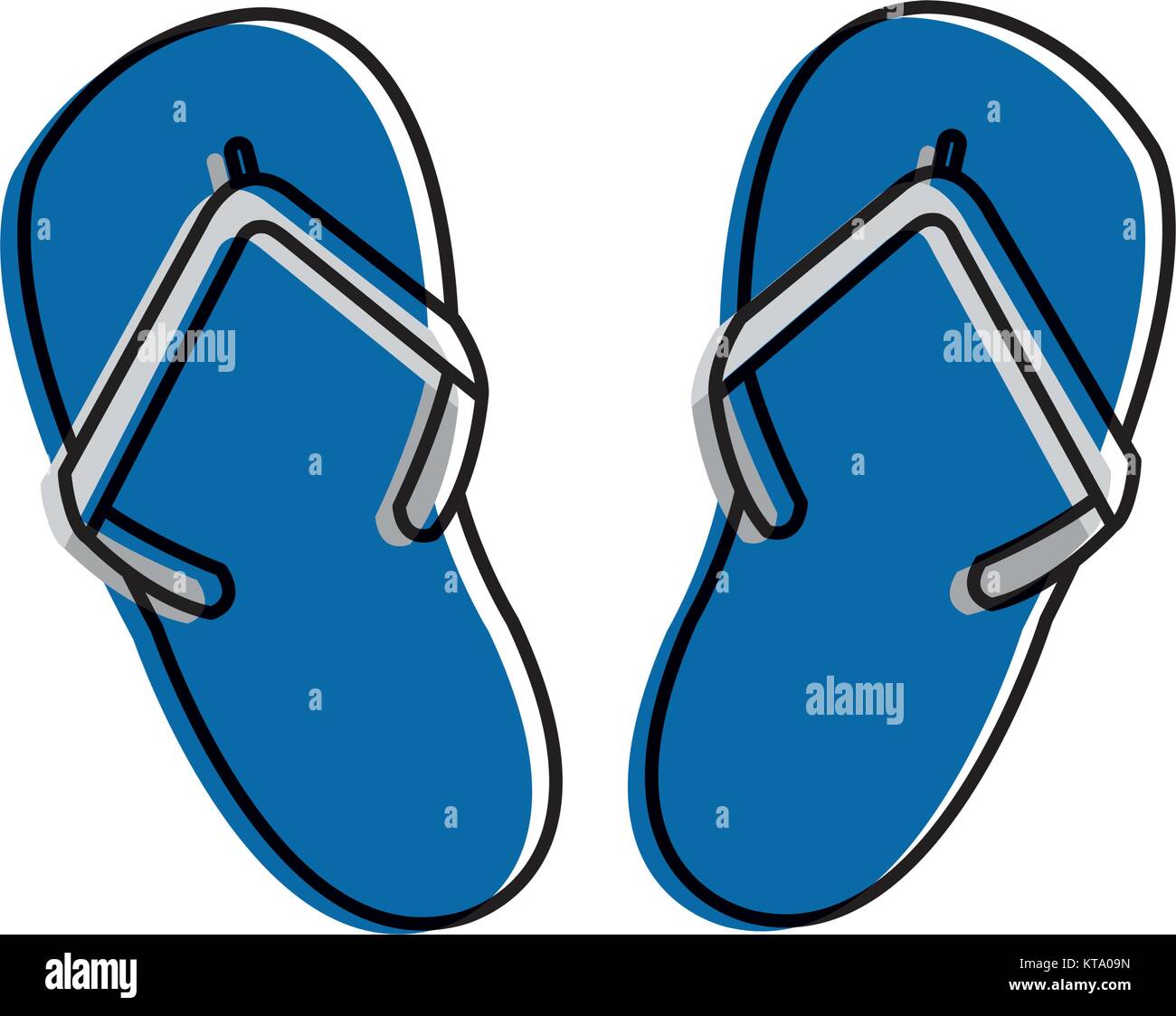 Isolated sandals design Stock Vector Image & Art - Alamy