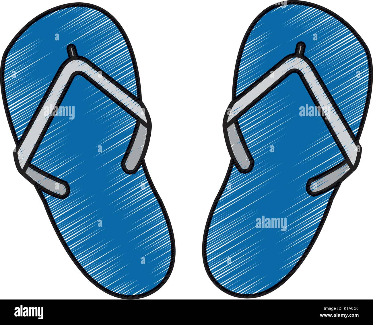 Isolated sandals design Stock Vector Image & Art - Alamy