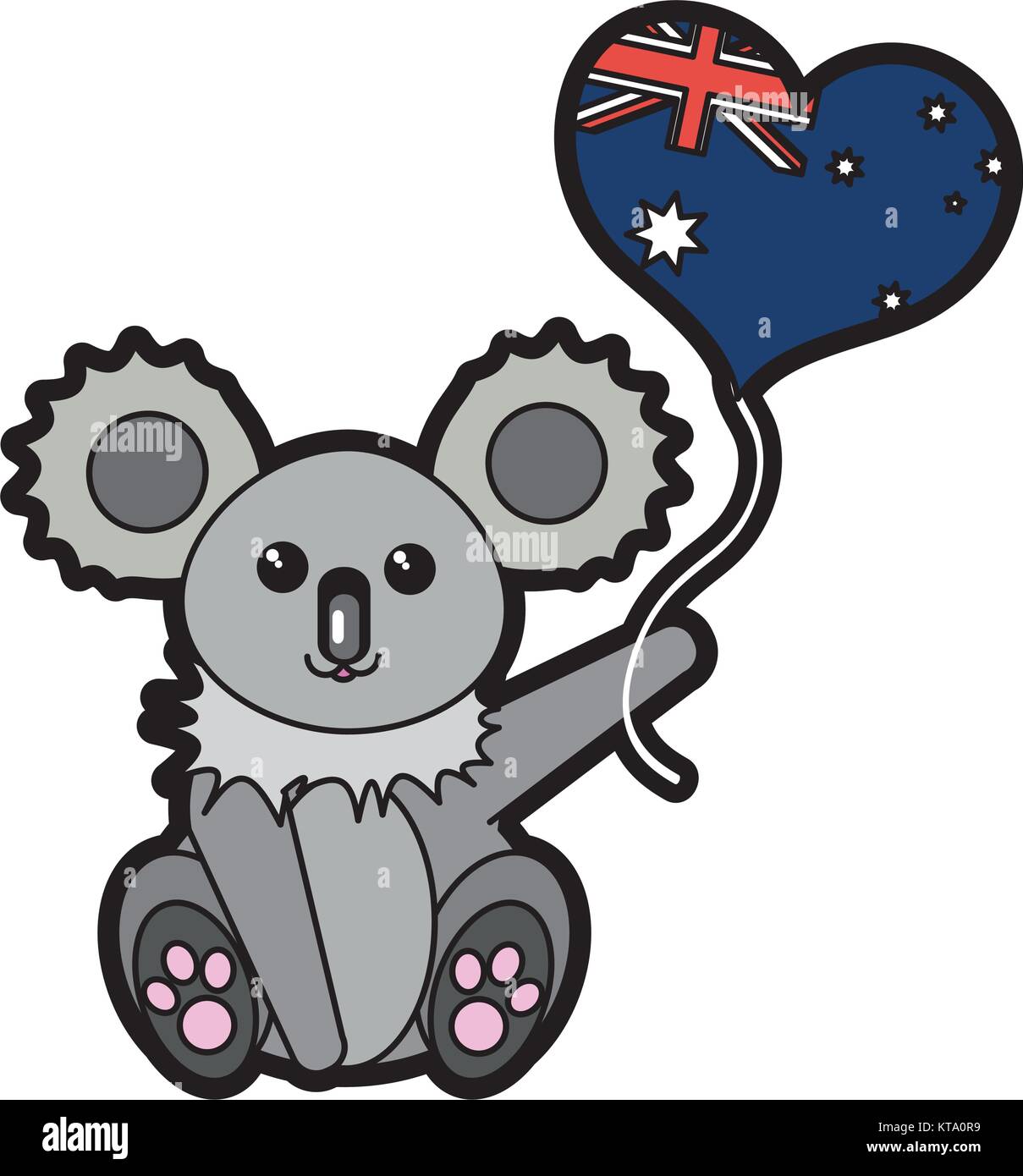 Australian koala design Stock Vector Image & Art - Alamy
