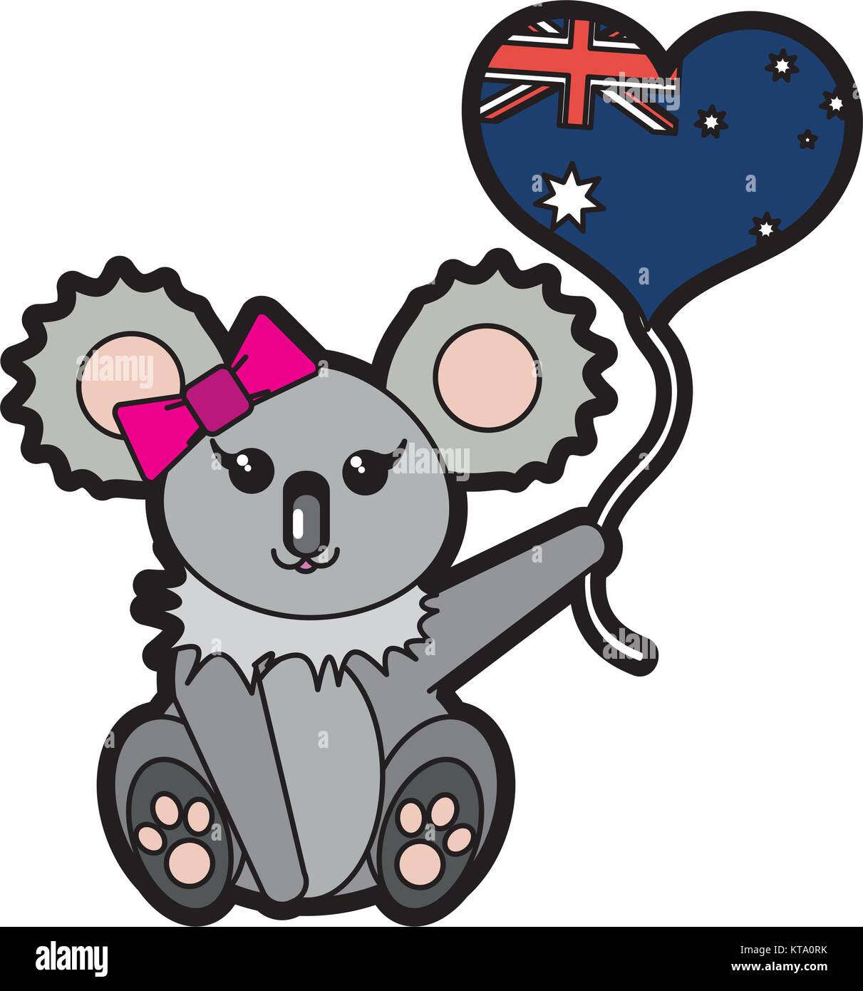 Australian koala design Stock Vector Image & Art - Alamy